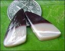 MOOKAITE JASPER MATCHED PAIR (AUSTRALIA) � 9.6 CT. TOTAL WEIGHT